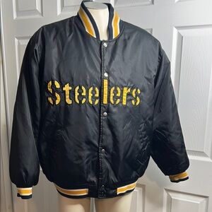 Game Day NFL Pittsburgh Steelers Jacket Vintage M READ